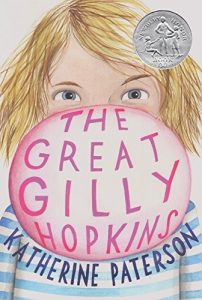 book cover of the great Gilly Hopkins by Katherine Paterson 