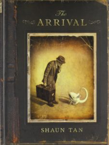Book cover of the arrival by Shaun Tan